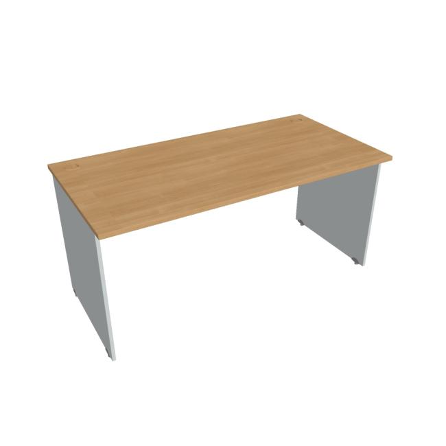 [ON016048] Pracovní stůl Gate, 160x75,5x80 cm, dub/šedý