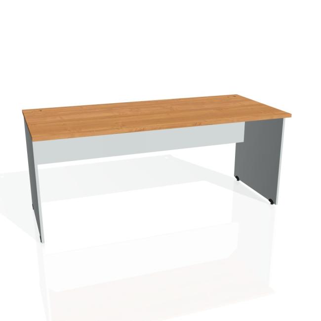 [ON018038] Pracovní stůl Gate, 180x75,5x80 cm, olše/šedý