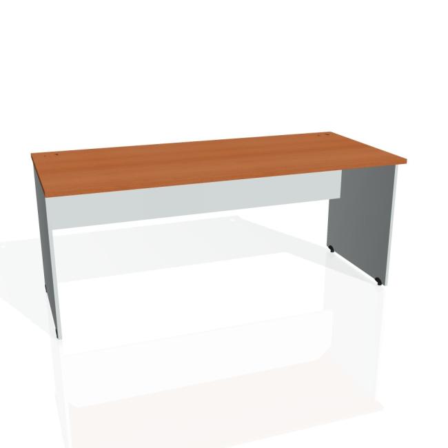 [ON018058] Pracovní stůl Gate, 180x75,5x80 cm, třešeň/šedý
