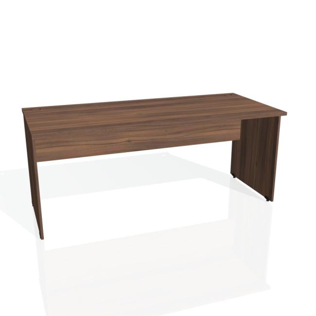 [ON018077] Pracovní stůl Gate, 180x75,5x80 cm, ořech/ořech