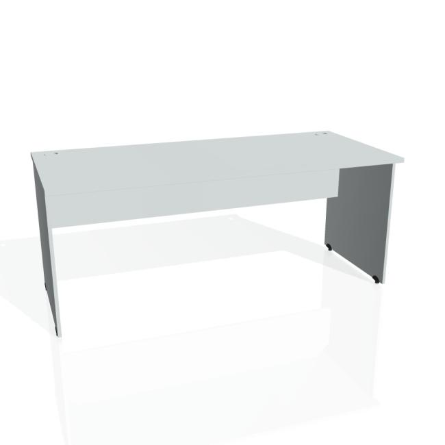 [ON018088] Pracovní stůl Gate, 180x75,5x80 cm, šedý/šedý
