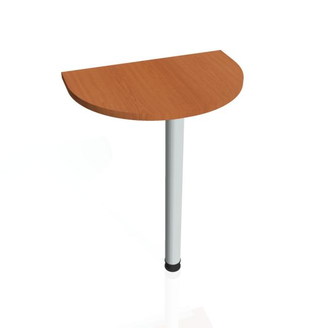 Doplňkový stůl Gate, 60x75,5x40 cm, třešeň/kov