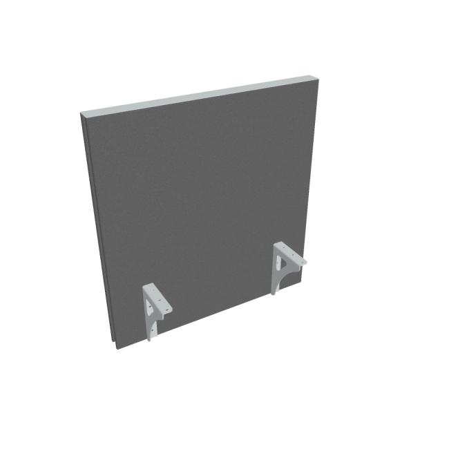 [ON060290] Paraván na hranu stolu Akustik, 60 cm, sv.šedý