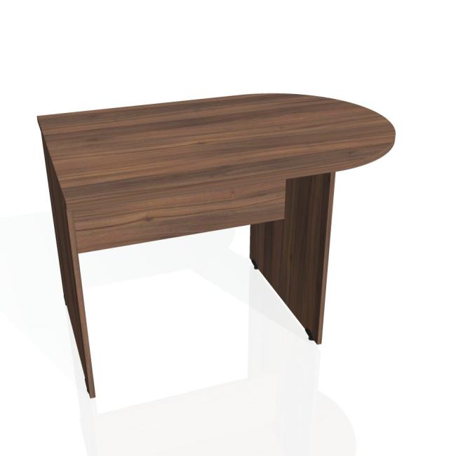 Doplňkový stůl Gate, 120x75,5x80 cm, ořech/ořech