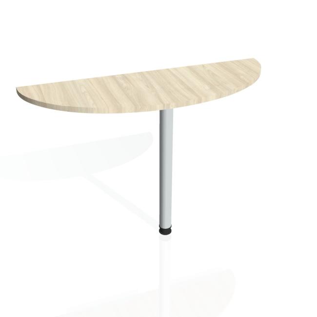 Doplňkový stůl Gate, 120x75,5x40 cm, akát/kov