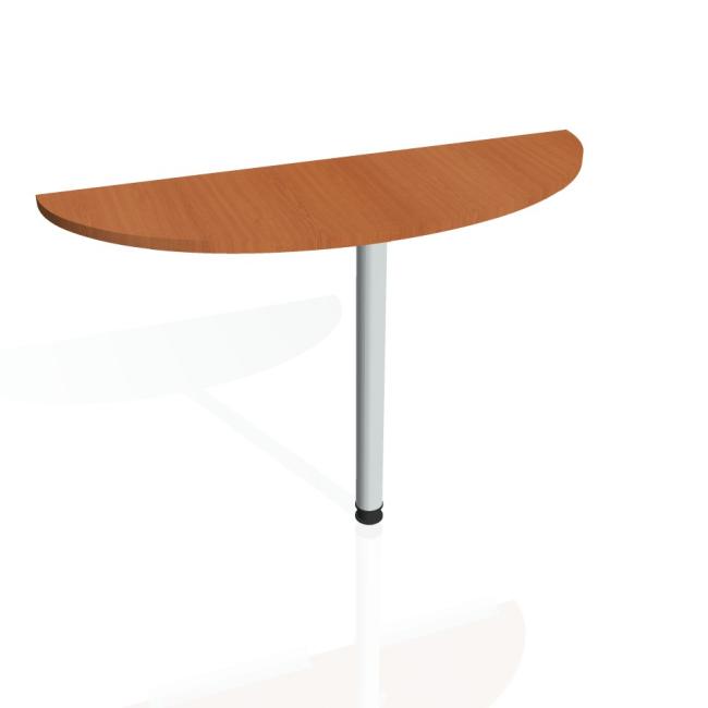 Doplňkový stůl Gate, 120x75,5x40 cm, třešeň/kov