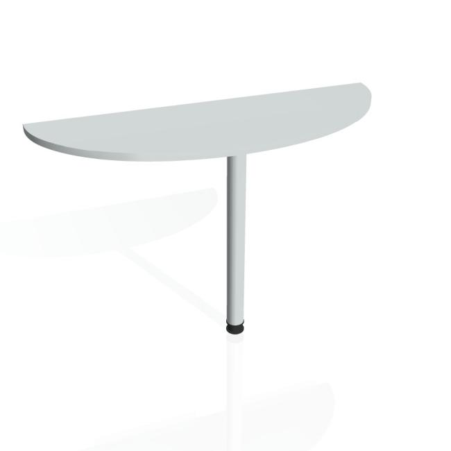 Doplňkový stůl Gate, 120x75,5x40 cm, šedá/kov