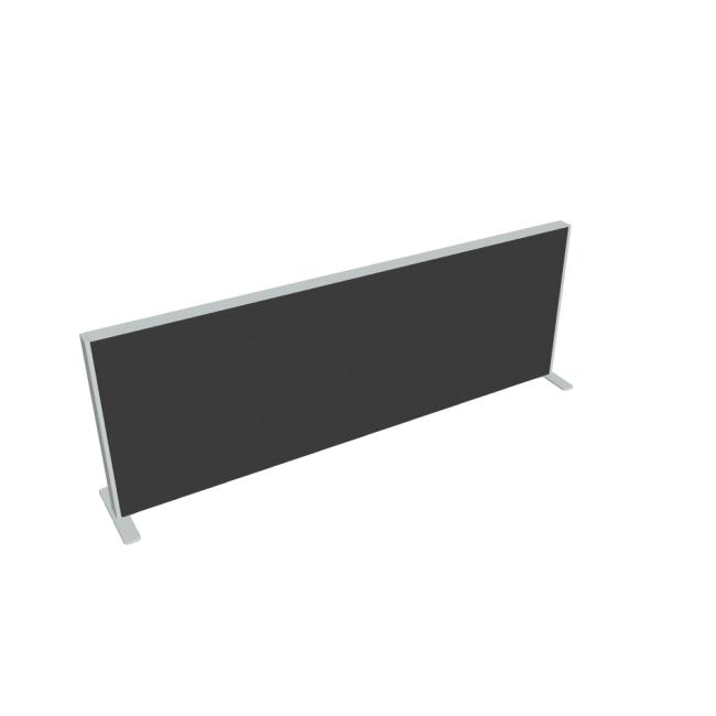 Paraván na plochu stolu Akustik, 120 cm, antracit