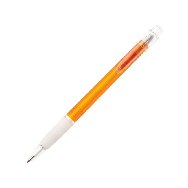 Kuličkové pero plastové PROSTO oranžové