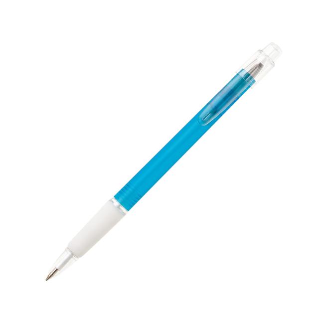 [AD003748] Kuličkové pero plastové PROSTO tyrkysové