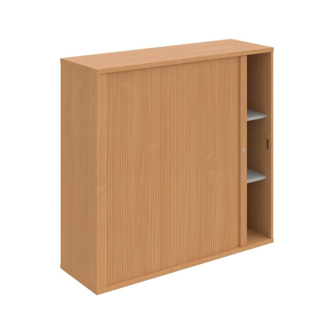 Policová skříň Strong L, 120x115,2x40 cm, buk/buk