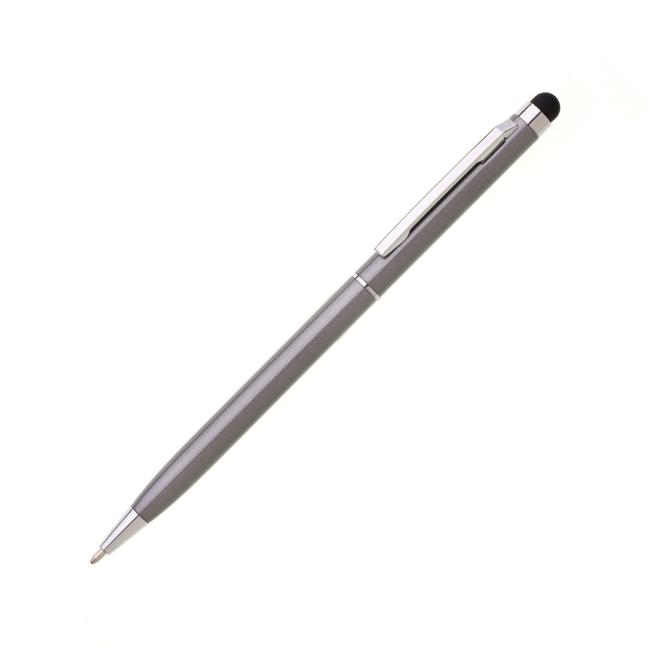 [AD044085] Kuličkové pero stylus PIAZA Touch šedé
