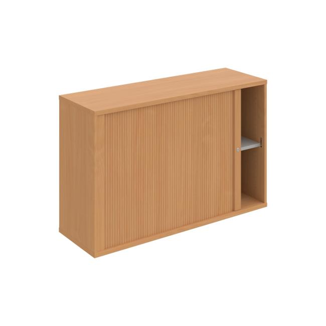Policová skříň Strong L, 120x76,8x40 cm, buk/buk