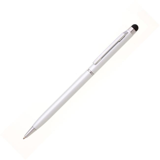Kuličkové pero stylus PIAZA Touch stříbrné