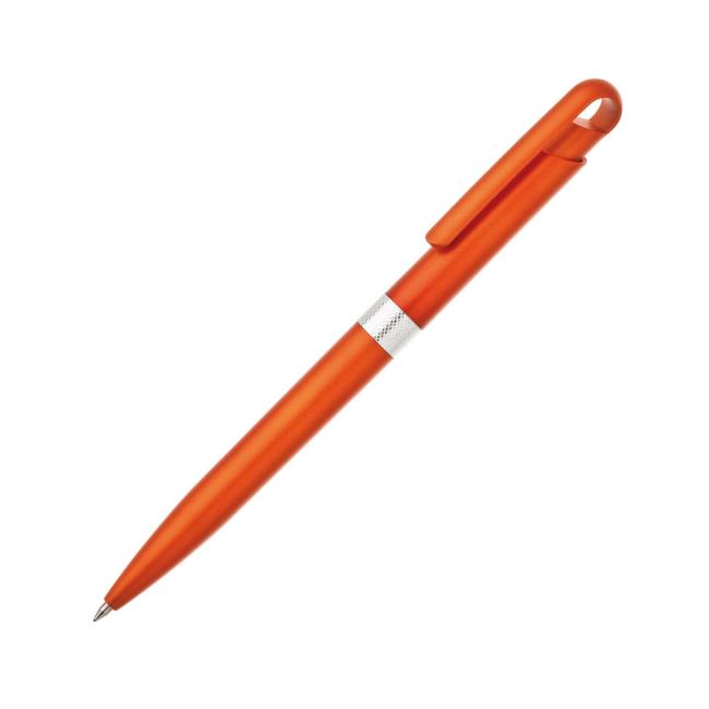 [AD080019] Kuličkové pero plastové FIROL metalické oranžové