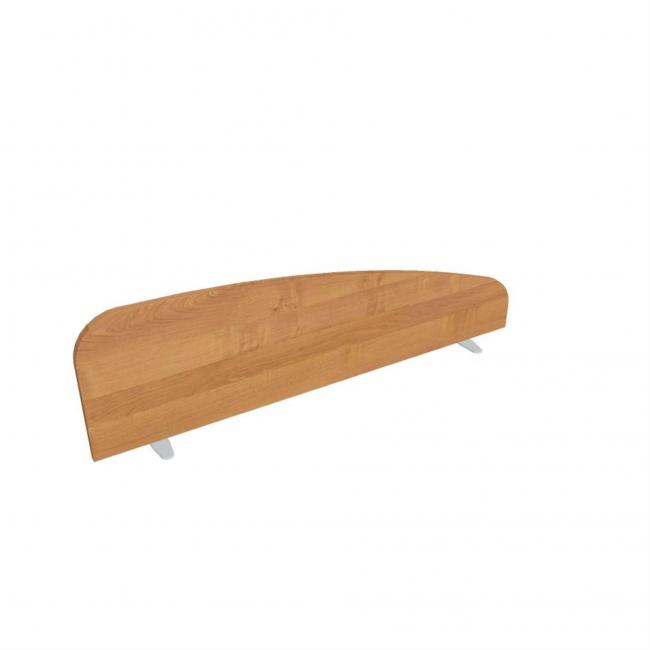Paraván Hobis na plochu stolu, oblý, 140 cm, olše