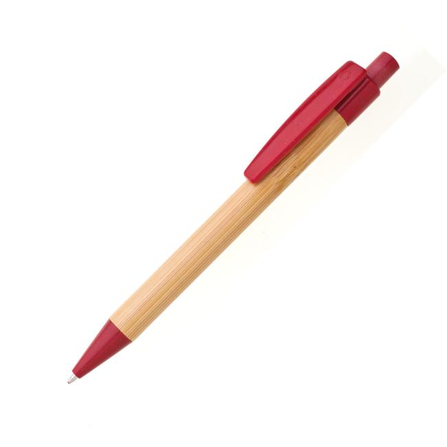 [AD323920] Bambusové pero BORGO STRAW červené