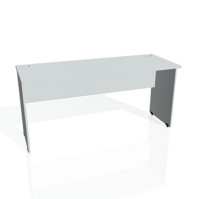 [ON160088] Pracovní stůl Gate, 160x75,5x60 cm, šedý/šedý