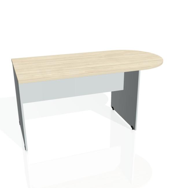 Doplňkový stůl Gate, 160x75,5x80 cm, akát/šedá