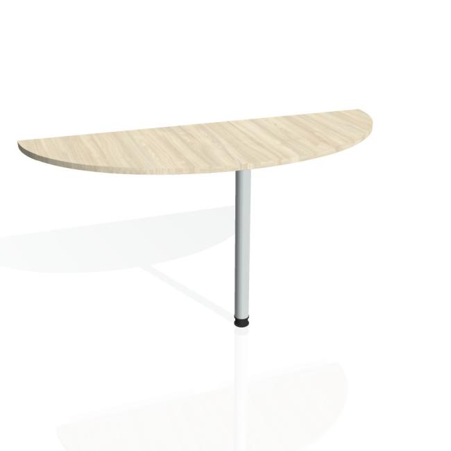 Doplňkový stůl Gate, 160x75,5x60 cm, akát/kov