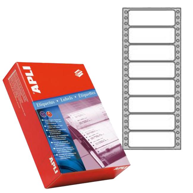 Etikety tabelační 88,9x36mm APLI 1 řadové