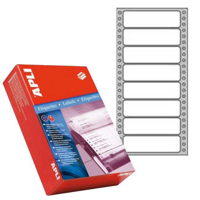 [AG000007] Etikety tabelační 101,6x36mm APLI 1 řadové