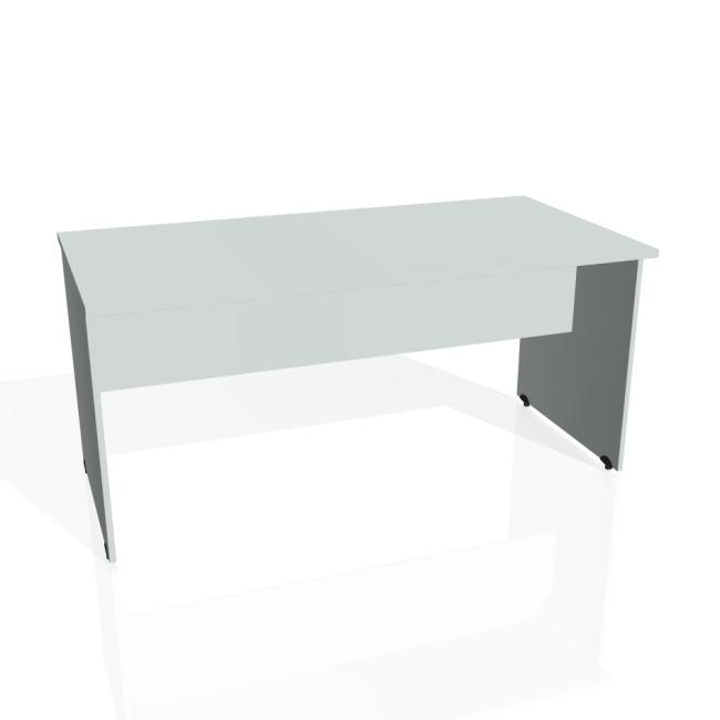 [ON160588] Jednací stůl Gate, 160x75,5x80 cm, šedá/šedá