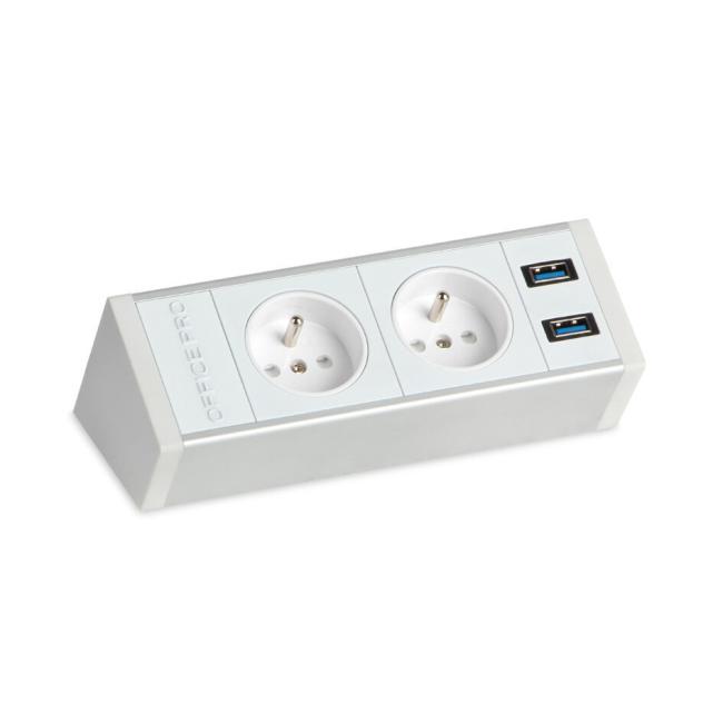 [ON171411] Zásuvkový pevný panel na hranu stolu PECZ W 001