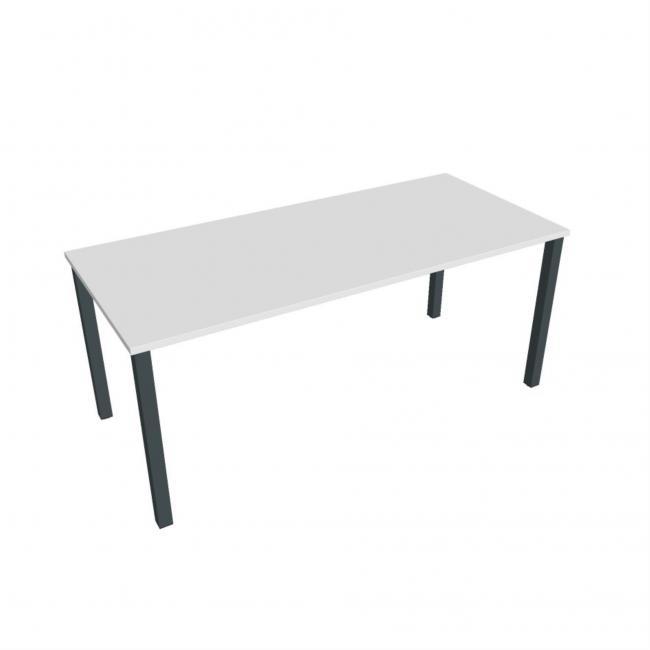 [ON180491] Jednací stůl Uni, 180x75,5x80 cm, bílá/černá