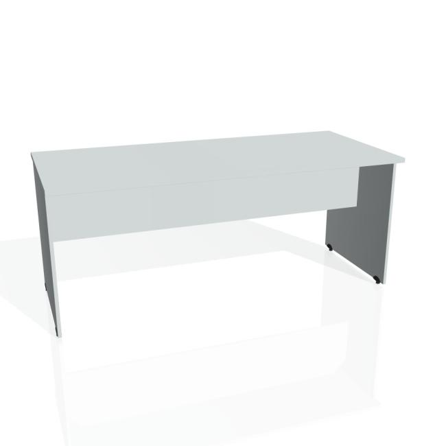 [ON180788] Jednací stůl Gate, 180x75,5x80 cm, šedá/šedá