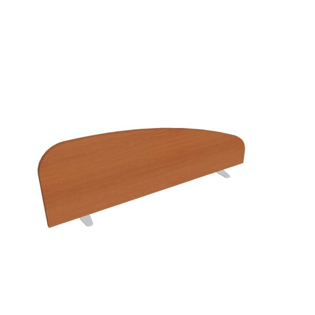 Paraván Hobis na plochu stolu, oblý, 120 cm, třešeň