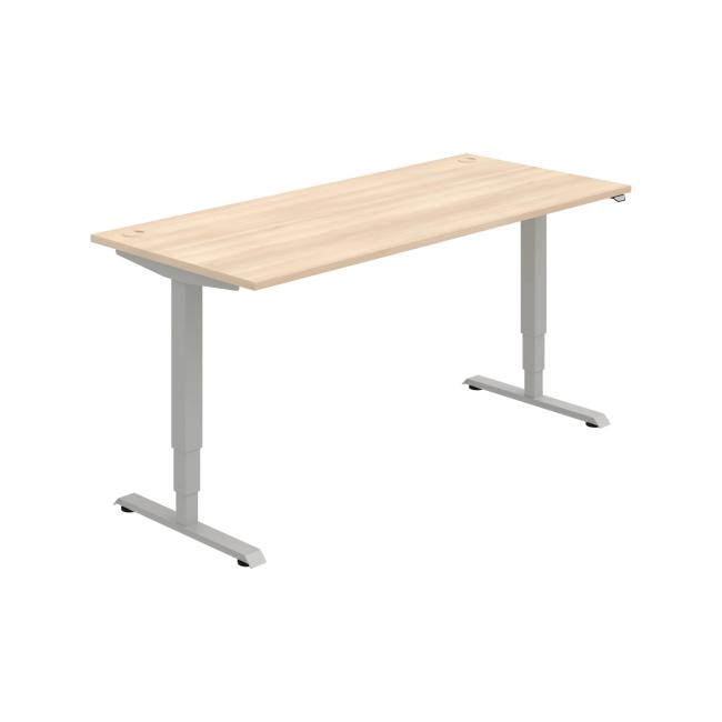 [ON217114] Pracovní stůl RUN, ZO, 3S, 180x64,5-130,5x80 cm, akát/černá