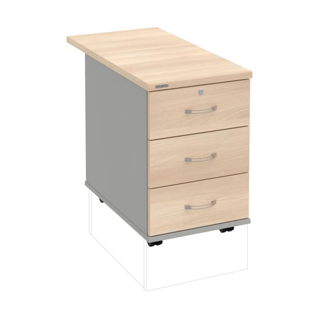 [ON238018] Kontejner Hobis, 40x60x80 cm, akát/šedý