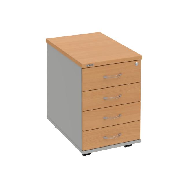 [ON246228] Kontejner Hobis, 40x60x60 cm, buk/šedý