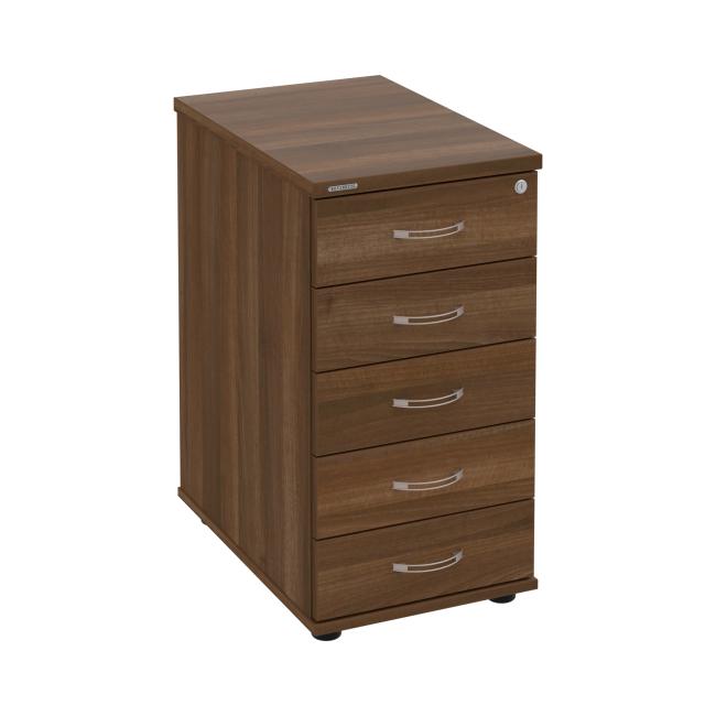 Kontejner Hobis, 40x75,5x60 cm, ořech/ořech