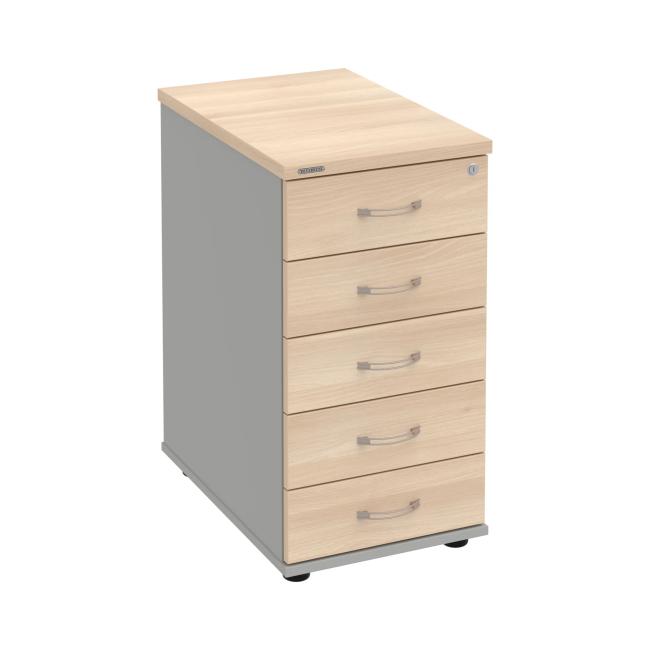 [ON256118] Kontejner Hobis, 40x75,5x60 cm, akát/šedý