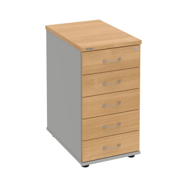 [ON256148] Kontejner Hobis, 40x75,5x60 cm, dub/šedý