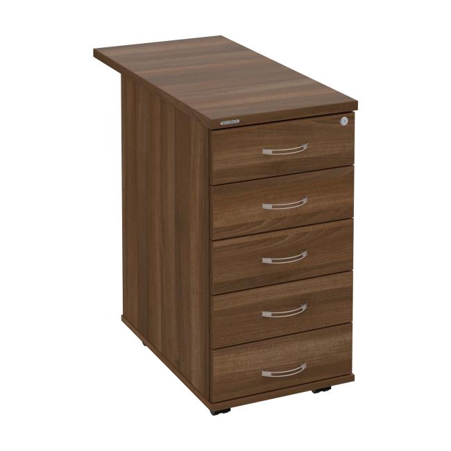 Kontejner Hobis, 40x75,5x80 cm, ořech/ořech