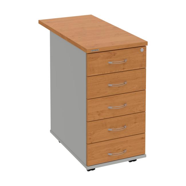 Kontejner Hobis, 40x75,5x80 cm, olše/šedý