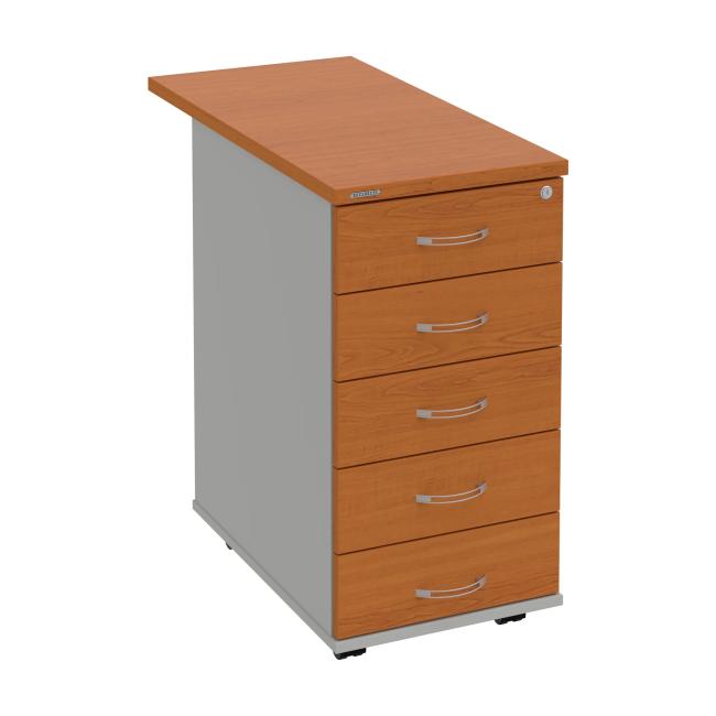 Kontejner Hobis, 40x75,5x80 cm, třešeň/šedý