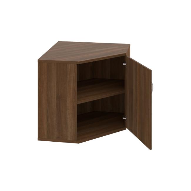 Policová skříň Strong P, 80x76,8x40 cm, ořech/ořech