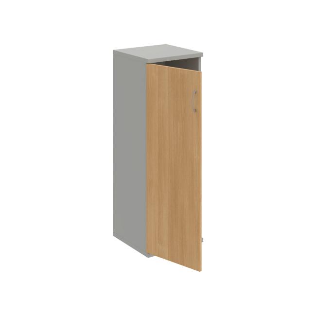 Policová skříňka L Strong, 40x115,2x40 cm, dub/šedá