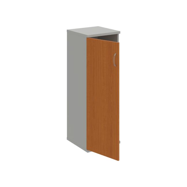 Policová skříň Strong L, 40x115,2x40 cm, třešeň/šedá
