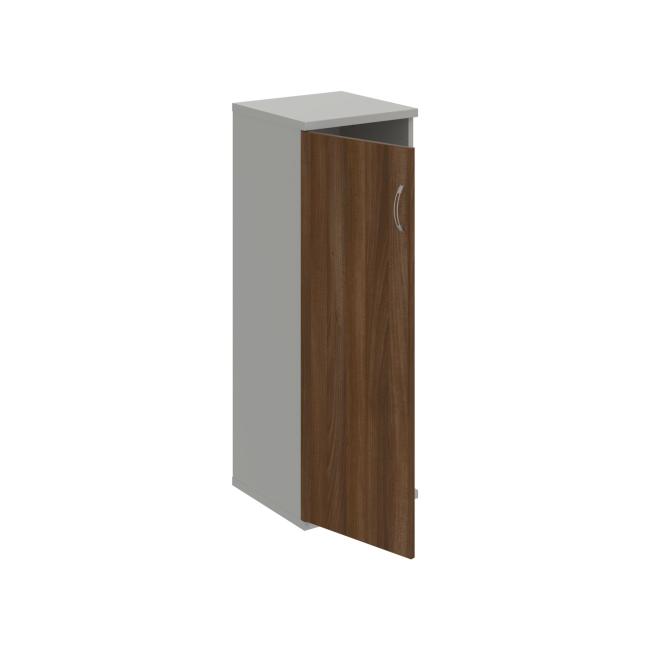 Policová skříň Strong L, 40x115,2x40 cm, ořech/šedá