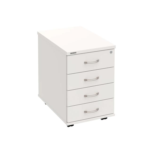 Kontejner Hobis, 40x60x60 cm, bílá/bílá