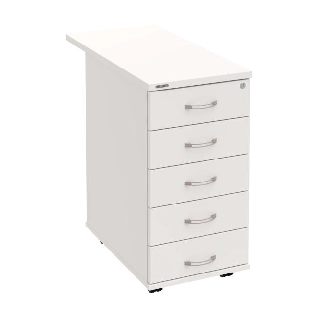 [ON400899] Kontejner Hobis, 40x75,5x80 cm, bílá/bílá