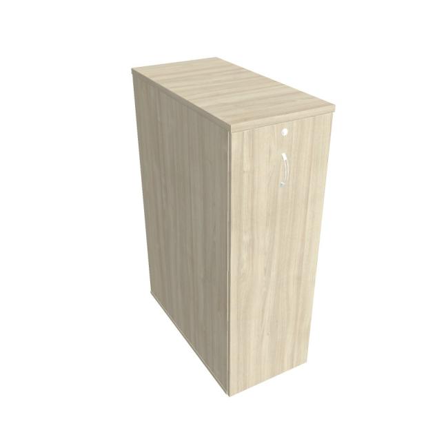 Výsuvná skříň šanonová Hobis, zámek, L, 40x117,7x80 cm, akát