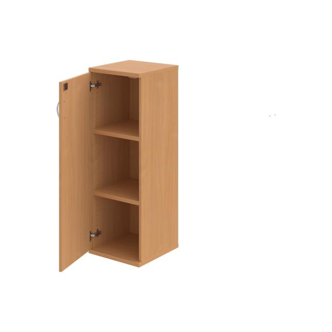 Policová skříň Strong, zámek, L, 40x115,2x40 cm, buk/buk
