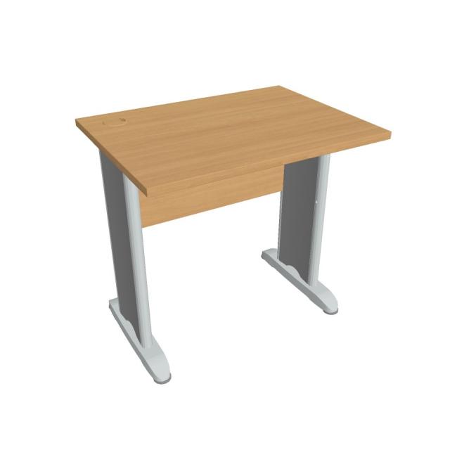 Pracovní stůl Cross, 80x75,5x60 cm, buk/kov