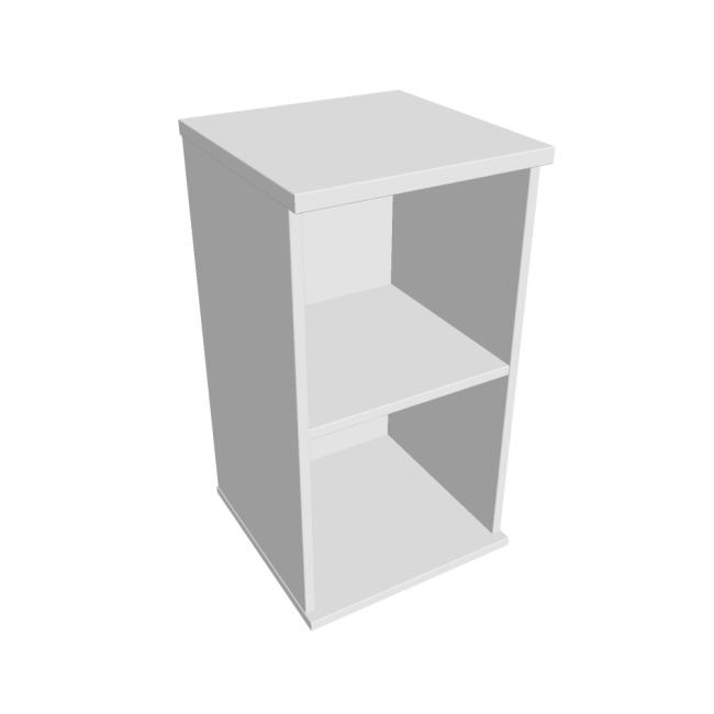 Přídavná skříň ke stolu Hobis, 40x75,5x40 cm, bílá